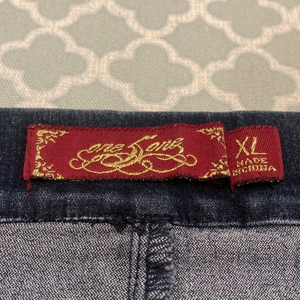 One5One Denim Pull On Pencil Skirt XL - Picture 2 of 7